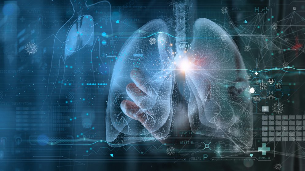 Abbildung Lunge - Imagebild Masterstudium Medical Engineering & Analytics