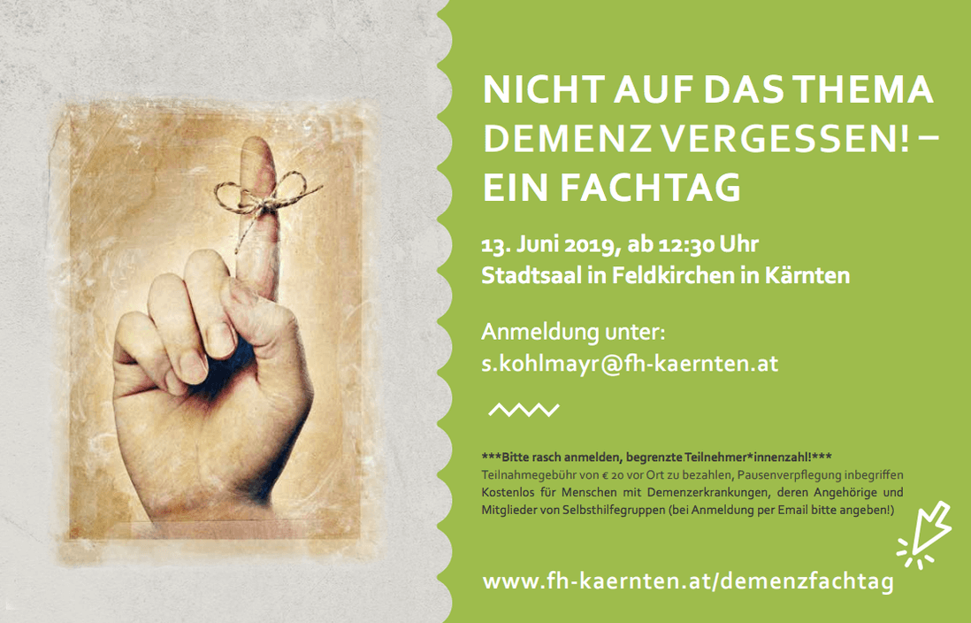 DEMENZFACHTAG DEMENZFACHTAG