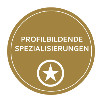 Badge: profilbildende Spezialisierung an der Hochschule Kärnten in Österreich Badge: profilbildende Spezialisierung an der Hochschule Kärnten in Österreich