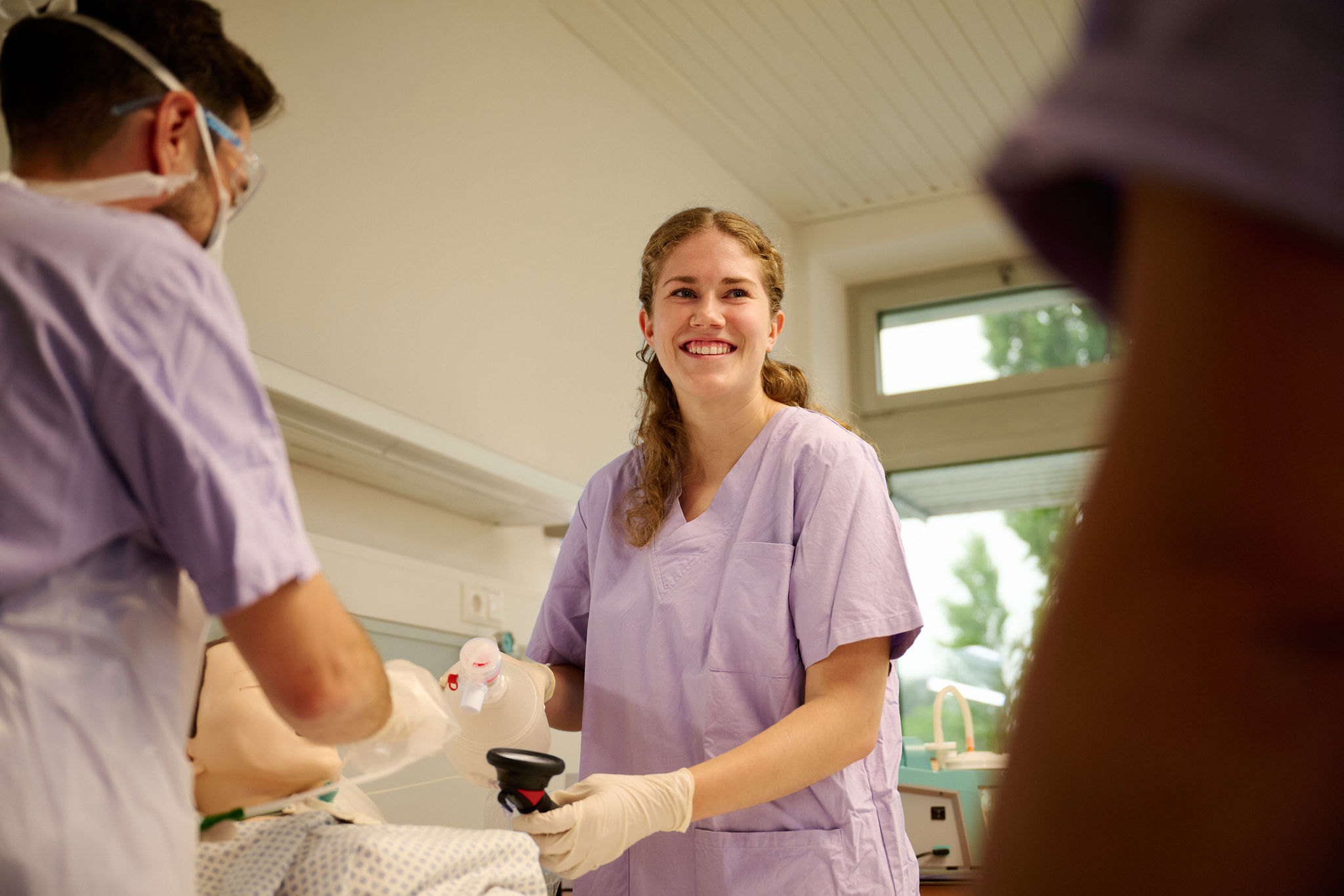 Studierende aus der Fakultät Gesundheit & Soziales