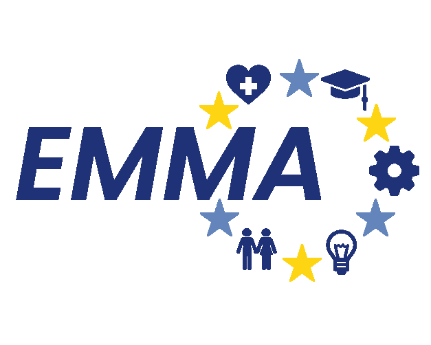 Logo Emma für Masterstudium Active Ageing and Age-Friendly Society Logo Emma für Masterstudium Active Ageing and Age-Friendly Society
